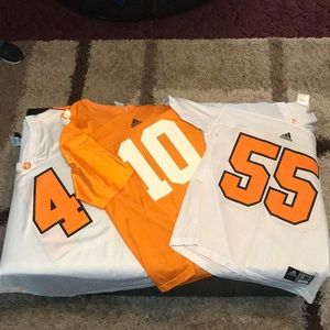 Three Tennessee Vols Jerseys